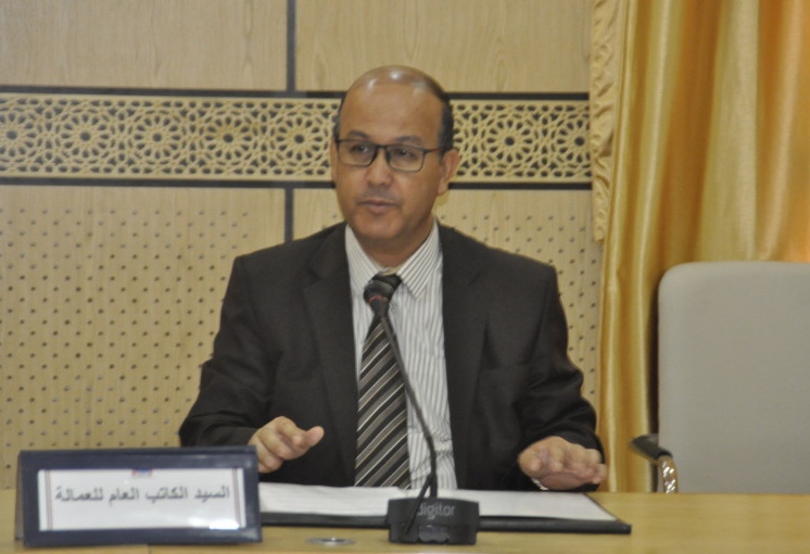 محمد العطياوي كاتبا عاما جديدا لعمالة الجديدة